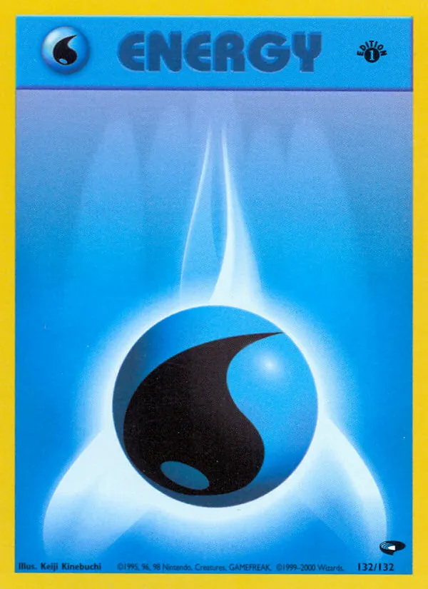 2000 Gym Challenge Water Energy #132/132 Common card image