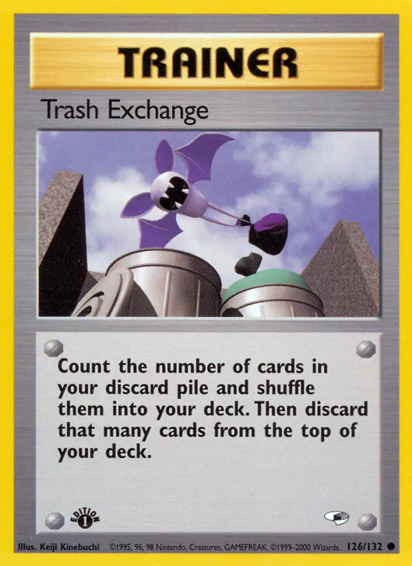 2000 Gym Heroes Trash Exchange #126/132 Common card image