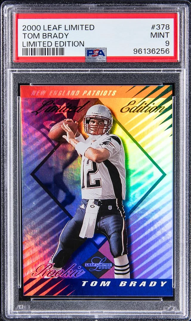2000 Leaf Limited Tom Brady Edition #378 card image