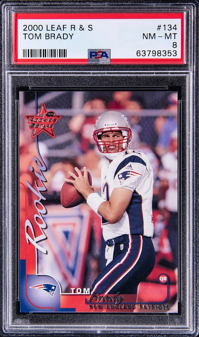2000 Leaf Tom Brady & Stars #134 card image