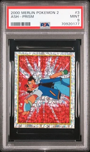 2000 Merlin Pokemon 2 Ash-Prism #3 card image