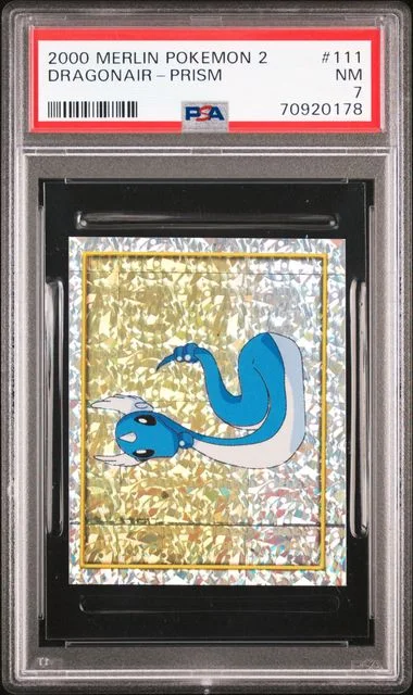 2000 Merlin Pokemon 2 Prism Dragonair #111 card image