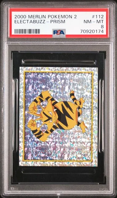2000 Merlin Pokemon 2 Prism Electabuzz #112 card image