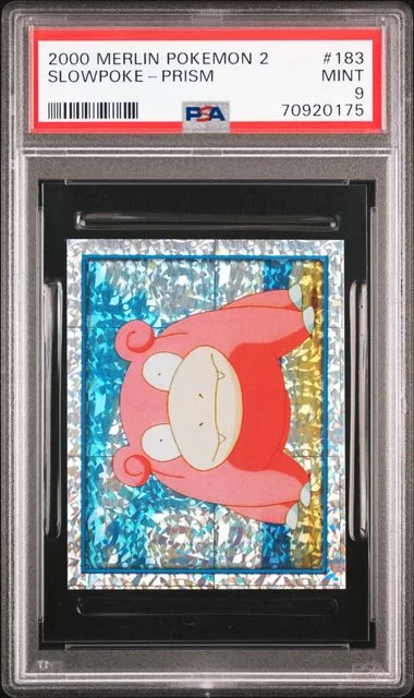 2000 Merlin Pokemon 2 Slowpoke-Prism #183 card image