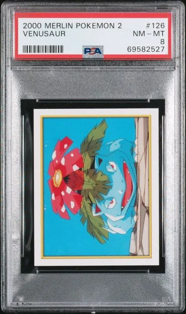 2000 Merlin Pokemon 2 Venusaur #126 card image