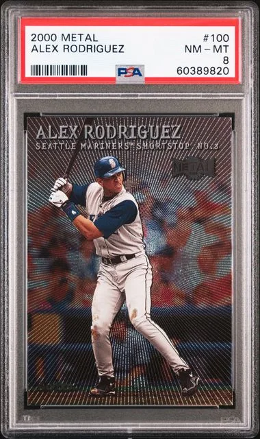 2000 Metal Alex Rodriguez #100 card image