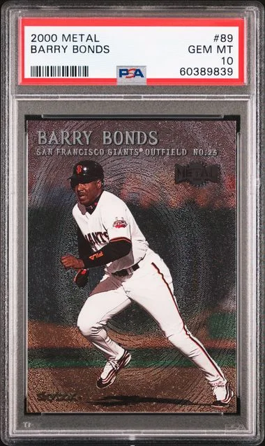 2000 Metal Barry Bonds #89 card image