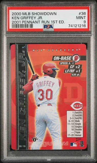 2000 MLB Showdown 2001 Pennant Run 1st Edition Ken Griffey Jr. #36 card image