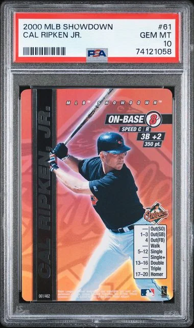 2000 MLB Showdown Cal Ripken Jr. #61 card image