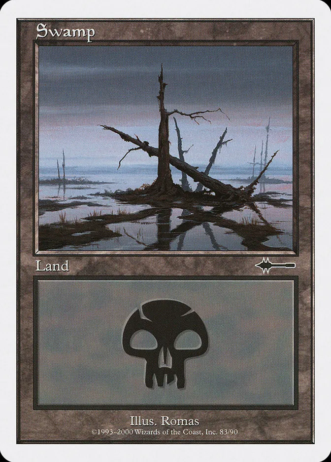 2000 Beatdown Box Set Swamp common #83 common card image