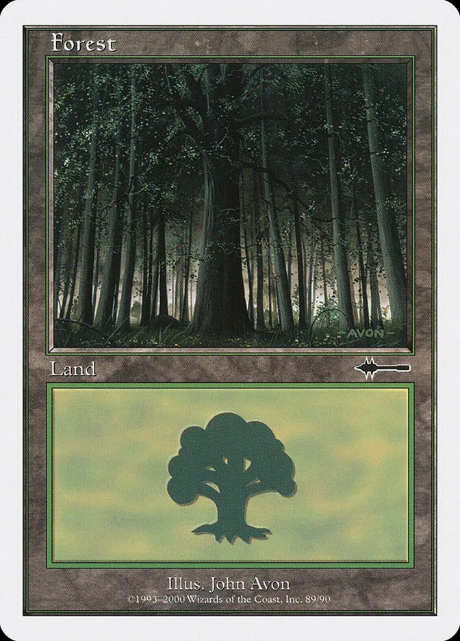 2000 Beatdown Box Set Forest common #89 common card image