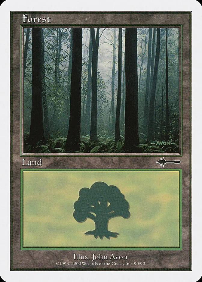2000 Beatdown Box Set Forest common #90 common card image