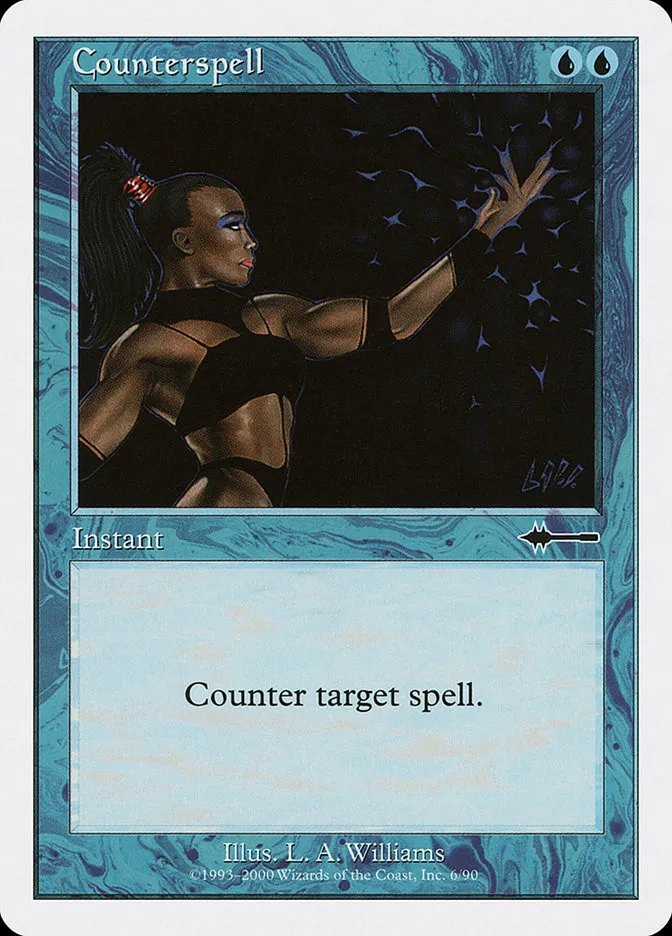 2000 Beatdown Box Set Counterspell common #6 common card image