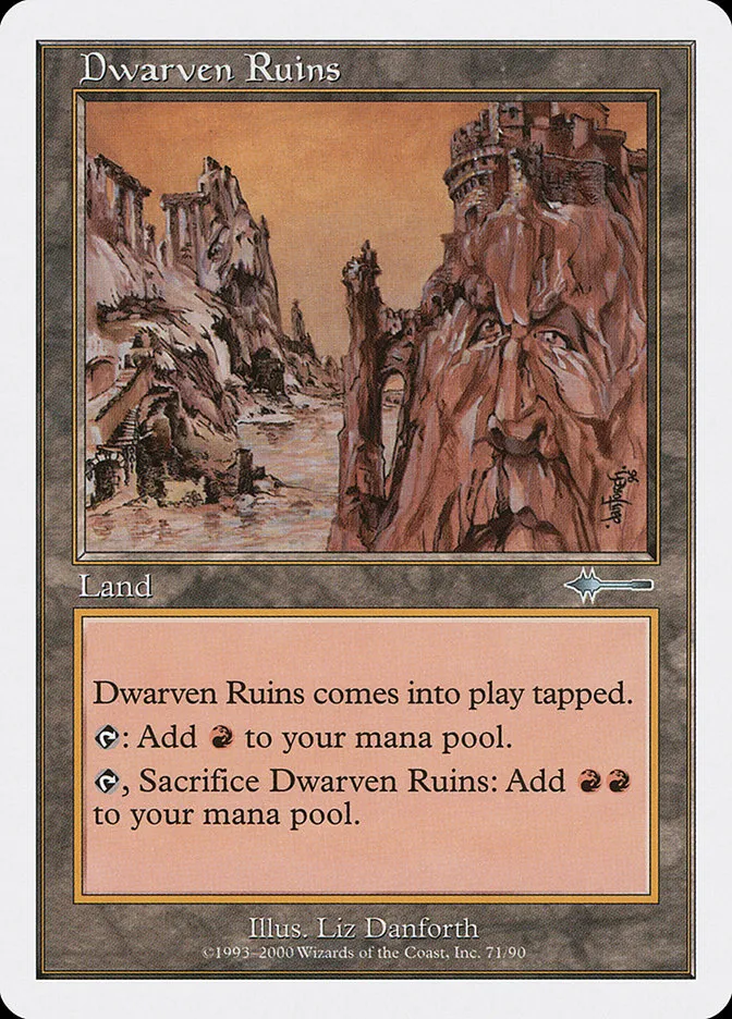 2000 Beatdown Box Set Dwarven Ruins uncommon #71 uncommon card image
