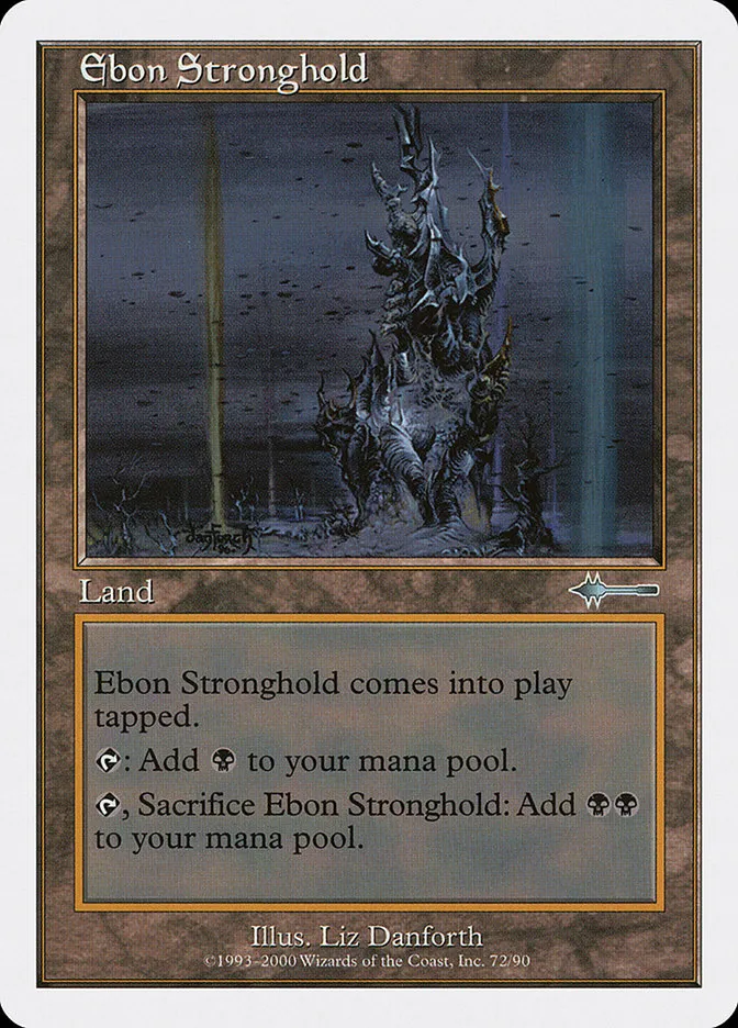 2000 Beatdown Box Set Ebon Stronghold uncommon #72 uncommon card image