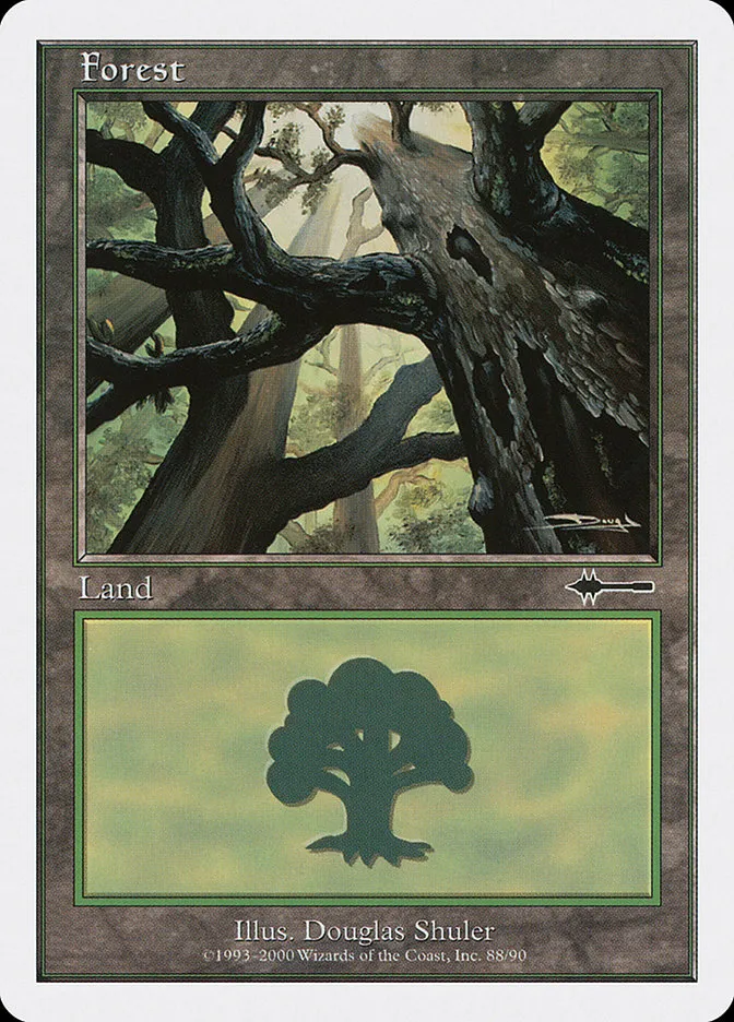 2000 Beatdown Box Set Forest common #88 common card image