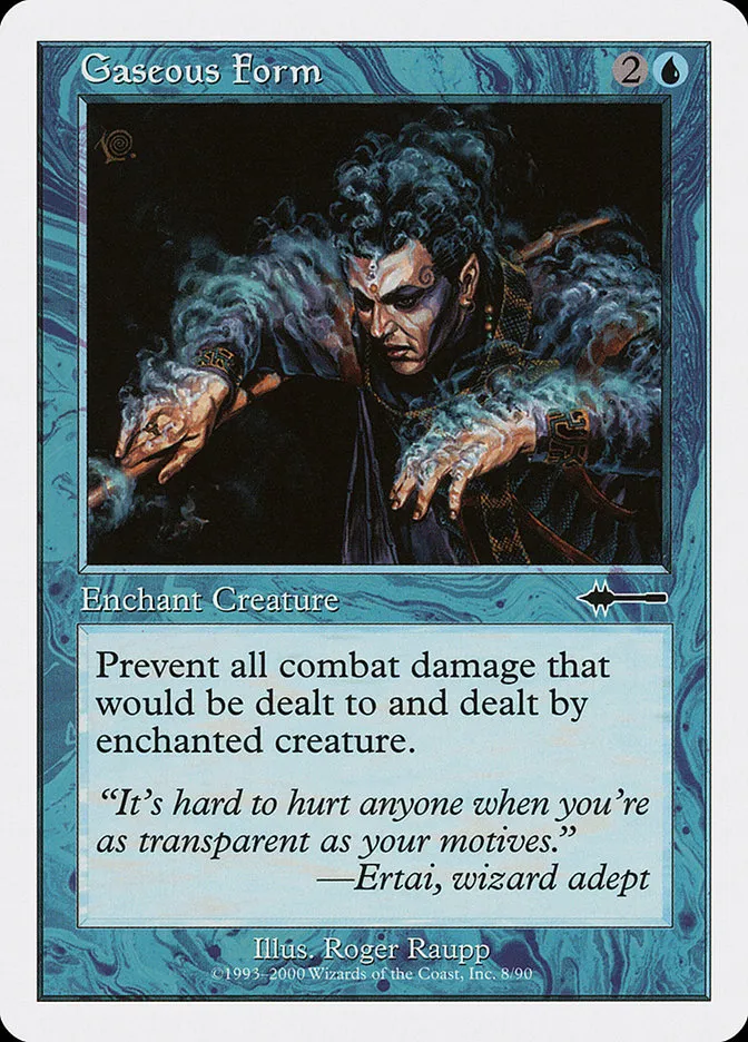 2000 Beatdown Box Set Gaseous Form common #8 common card image