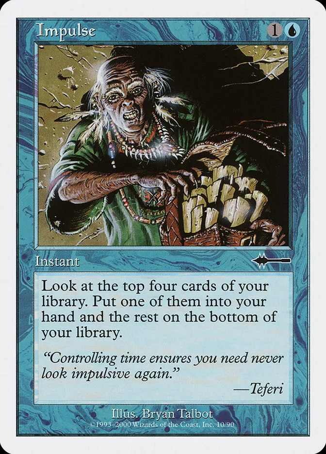 2000 Beatdown Box Set Impulse common #10 common card image