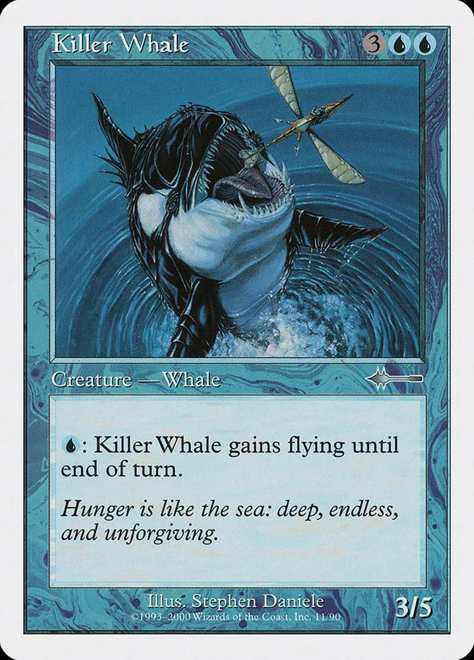2000 Beatdown Box Set Killer Whale uncommon #11 uncommon card image