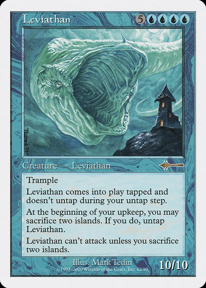 2000 Beatdown Box Set Leviathan rare #12 rare card image