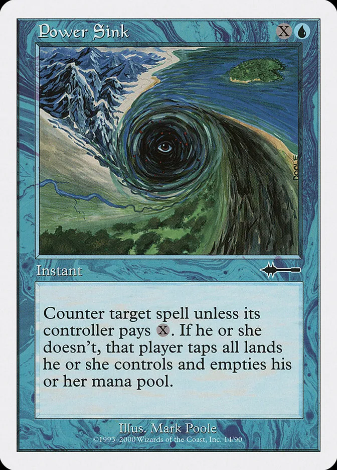 2000 Beatdown Box Set Power Sink common #14 common card image
