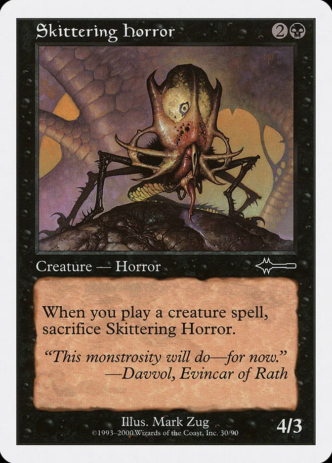 2000 Beatdown Box Set Skittering Horror common #30 common card image