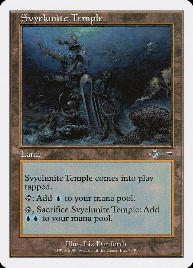 2000 Beatdown Box Set Svyelunite Temple uncommon #78 uncommon card image