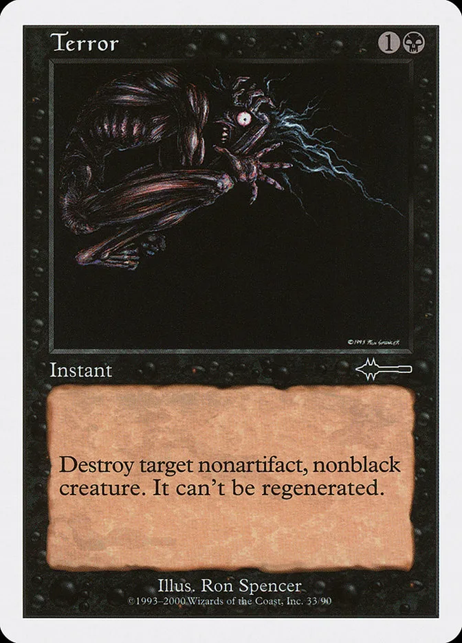 2000 Beatdown Box Set Terror common #33 common card image
