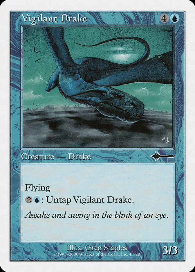 2000 Beatdown Box Set Vigilant Drake common #17 common card image