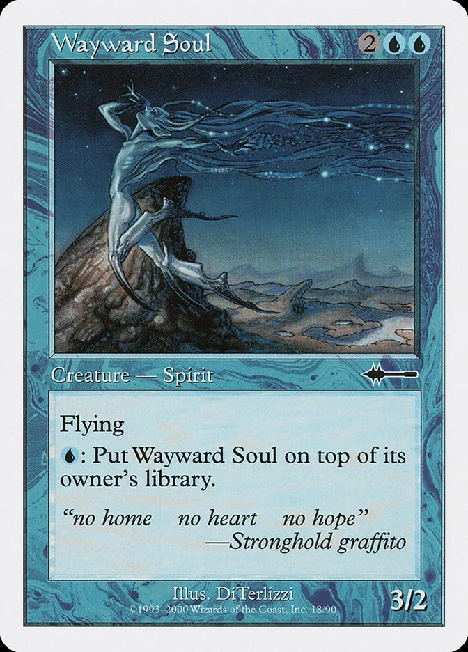 2000 Beatdown Box Set Wayward Soul common #18 common card image