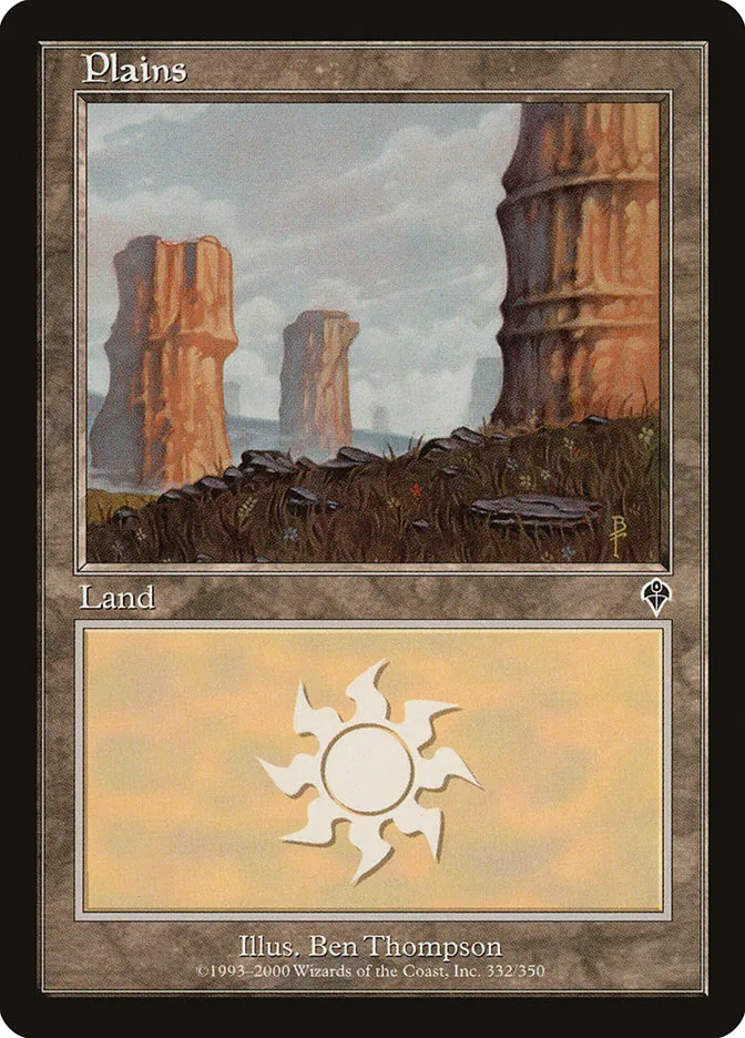 2000 Invasion Plains common #332 common card image