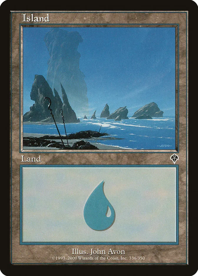 2000 Invasion Island [Foil] common #336 common card image