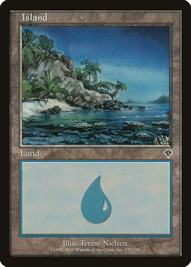 2000 Invasion Island [Foil] common #337 common card image