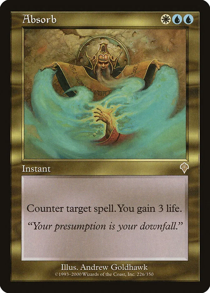 2000 Invasion Absorb [Foil] rare #226 rare card image