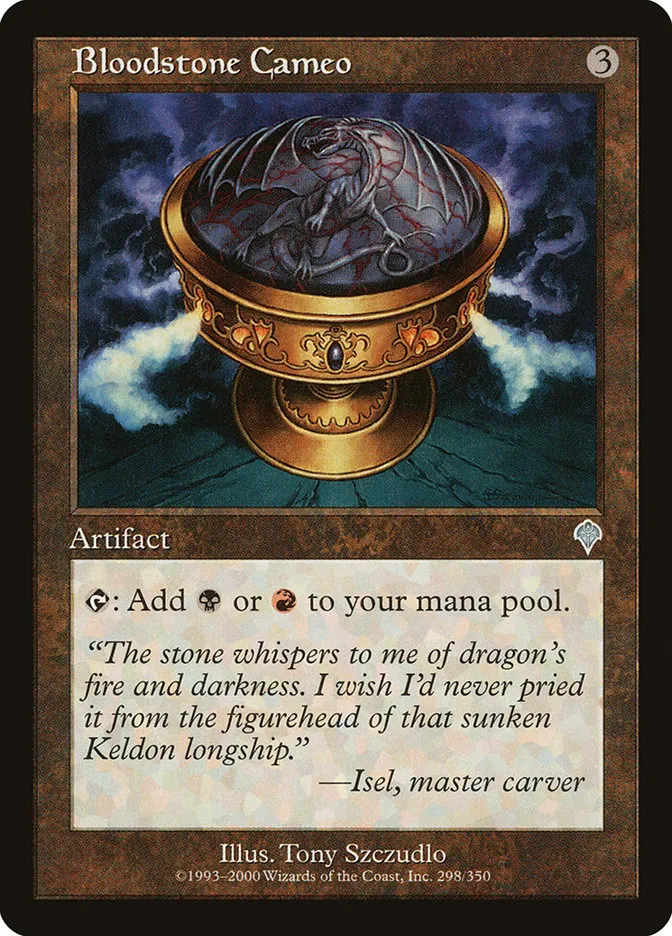 2000 Invasion Bloodstone Cameo uncommon #298 uncommon card image
