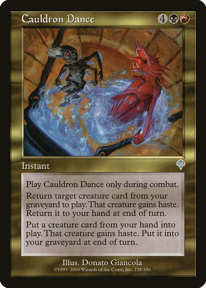 2000 Invasion Cauldron Dance uncommon #238 uncommon card image