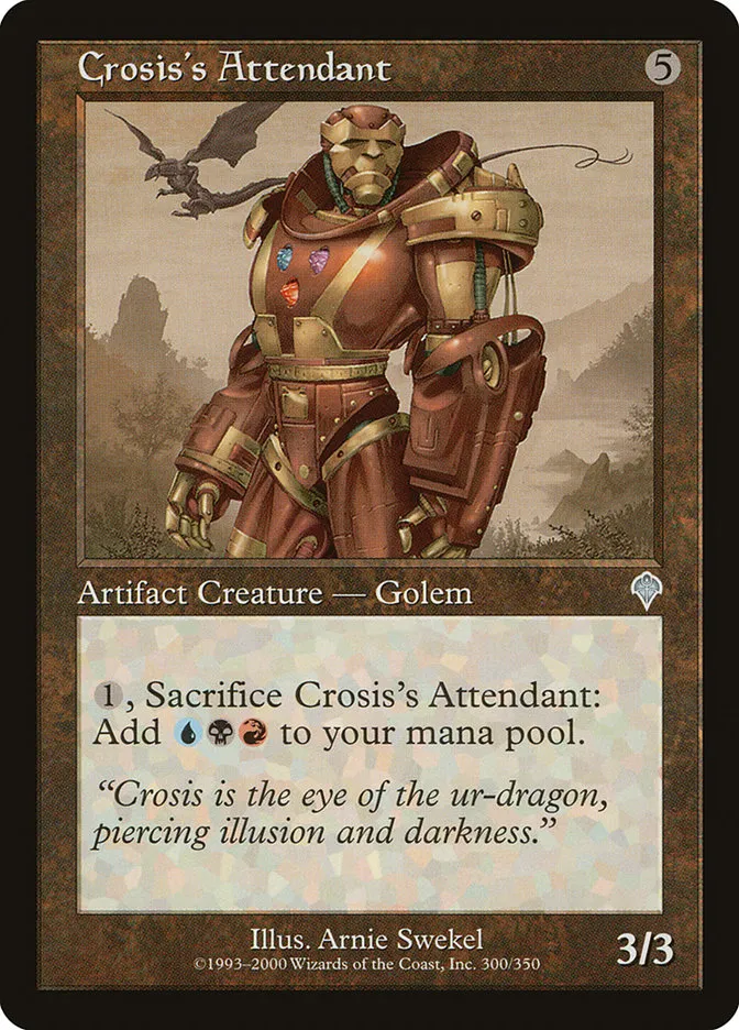 2000 Invasion Crosis's Attendant uncommon #300 uncommon card image