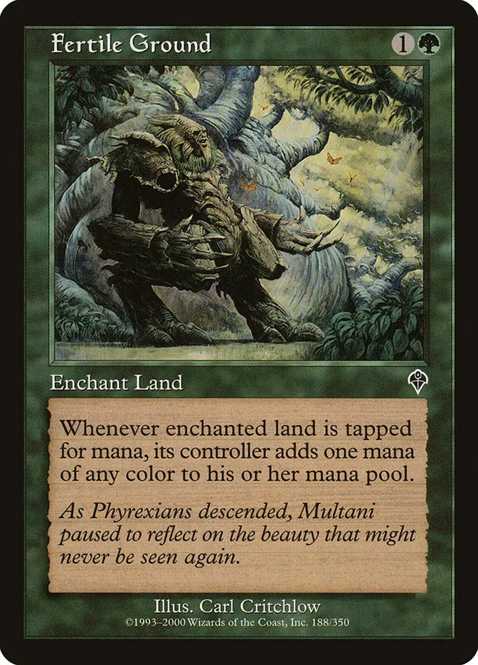 2000 Invasion Fertile Ground common #188 common card image