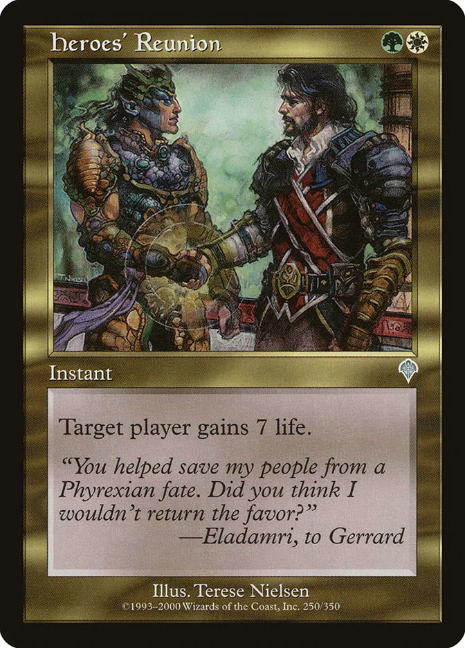 2000 Invasion Heroes' Reunion uncommon #250 uncommon card image