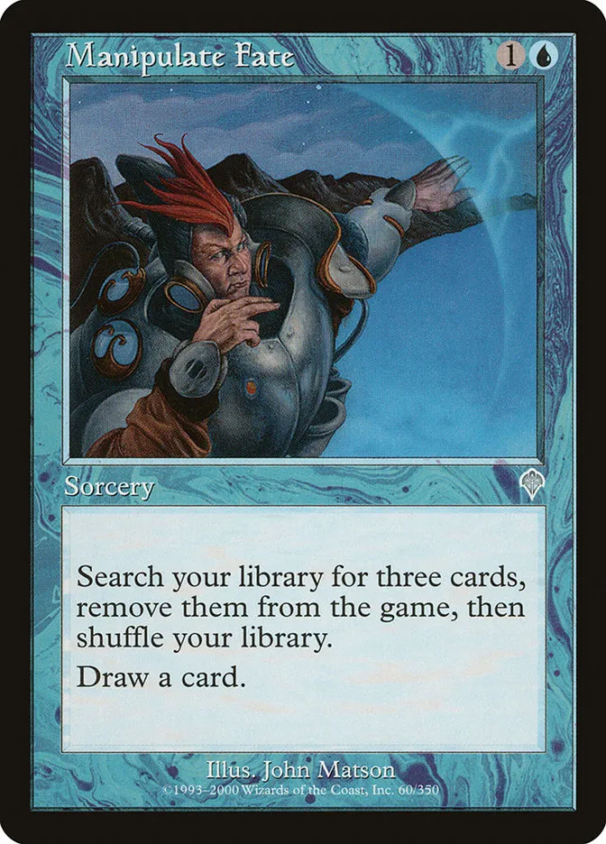2000 Invasion Manipulate Fate uncommon #60 uncommon card image