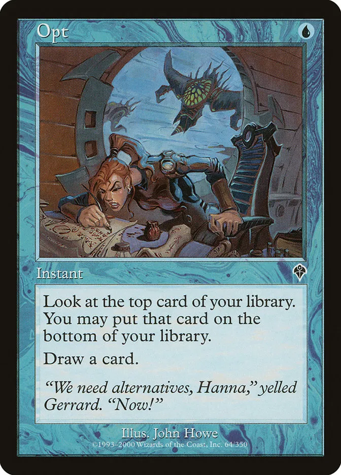 2000 Invasion Opt [Foil] common #64 common card image