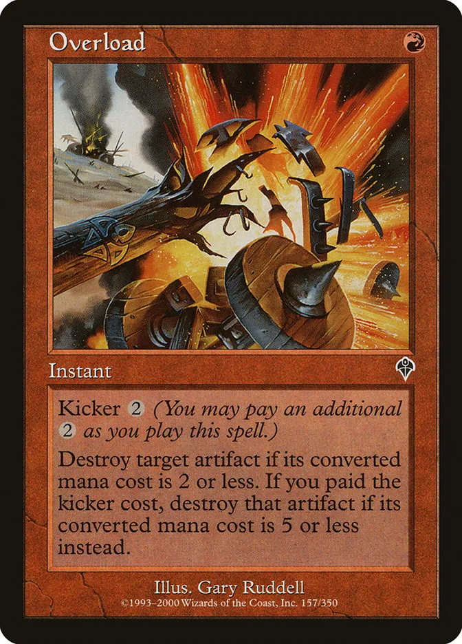 2000 Invasion Overload common #157 common card image