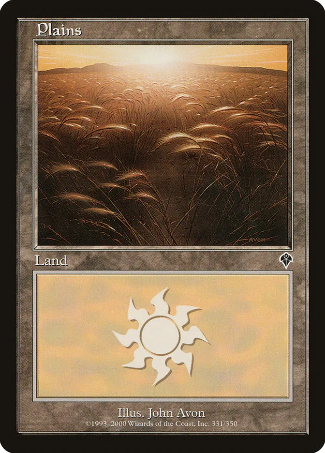 2000 Invasion Plains common #331 common card image