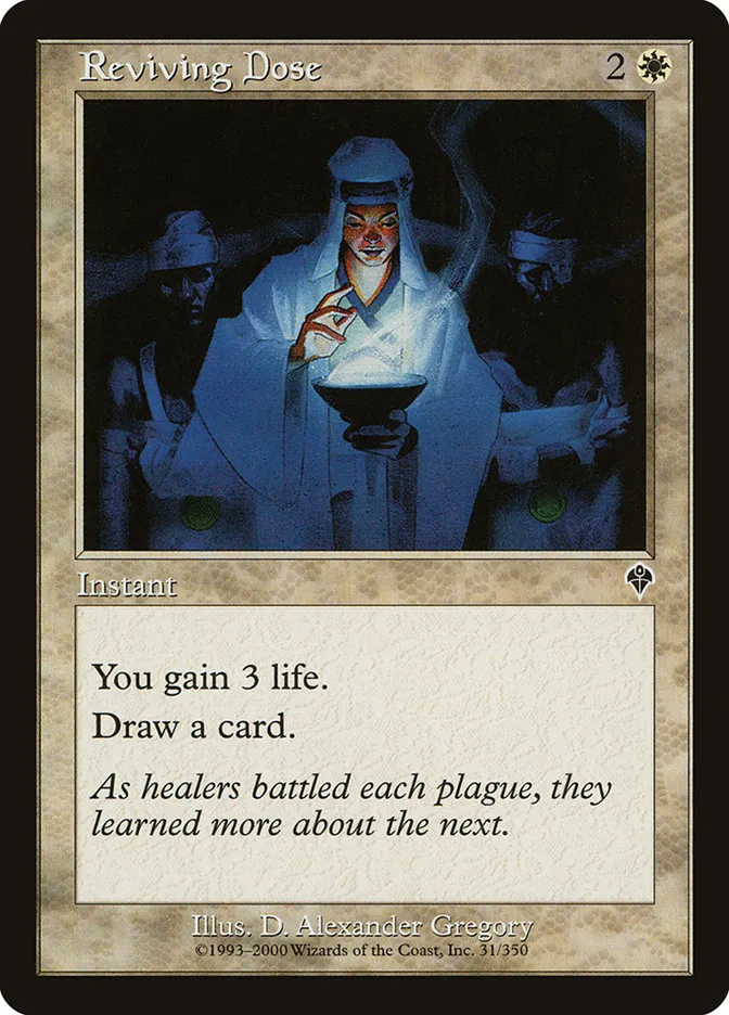 2000 Invasion Reviving Dose common #31 common card image