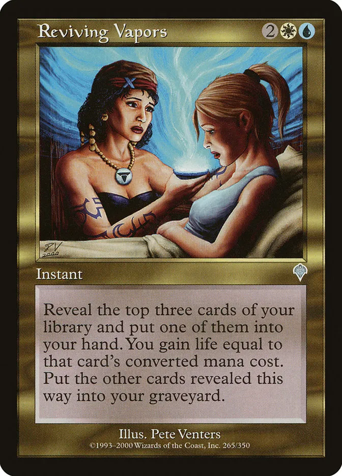 2000 Invasion Reviving Vapors uncommon #265 uncommon card image