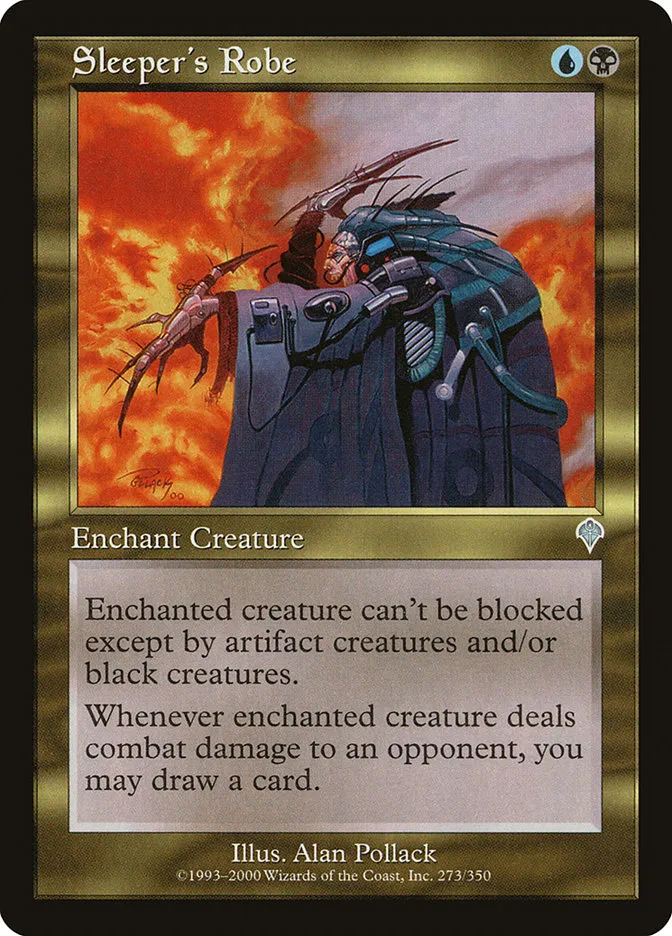 2000 Invasion Sleeper's Robe #273 uncommon card image