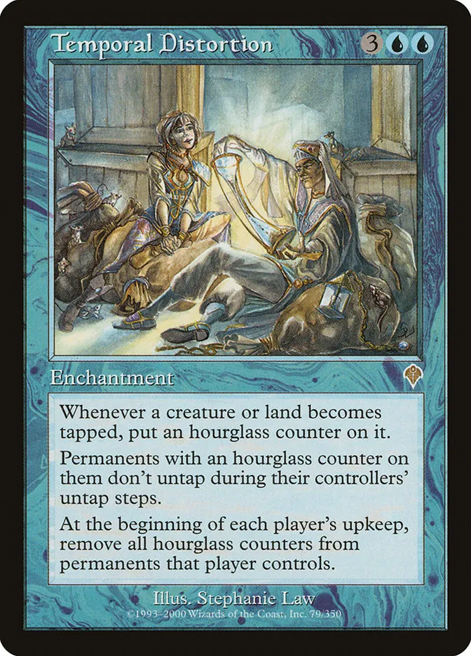 2000 Invasion Temporal Distortion rare #79 rare card image