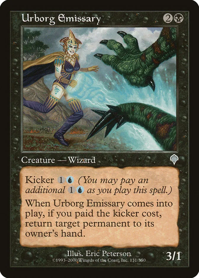 2000 Invasion Urborg Emissary uncommon #131 uncommon card image
