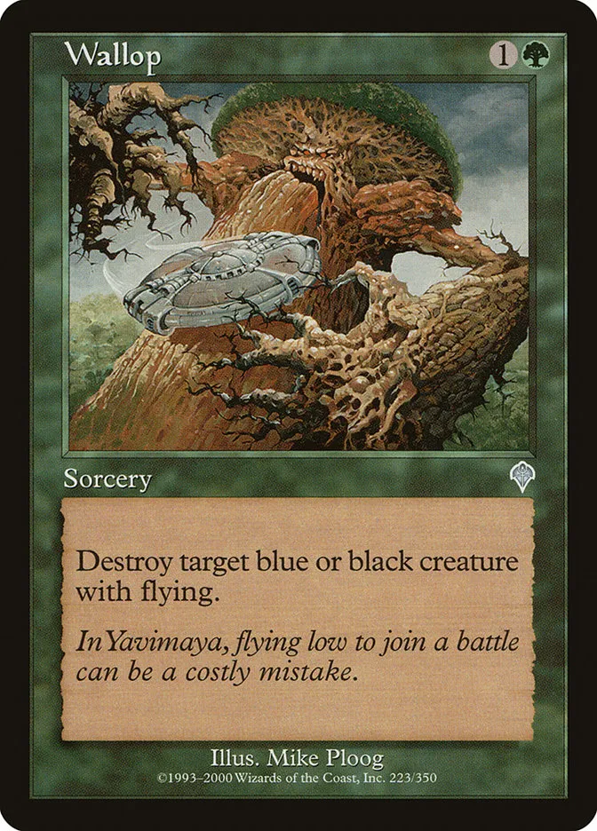 2000 Invasion Wallop uncommon #223 uncommon card image