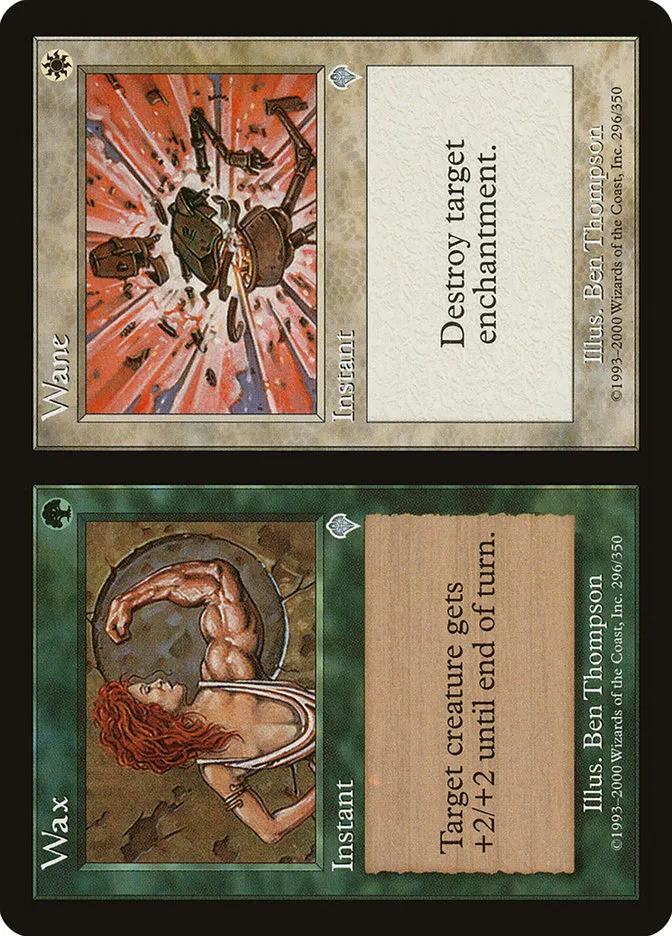 2000 Invasion Wax // Wane uncommon #296 uncommon card image